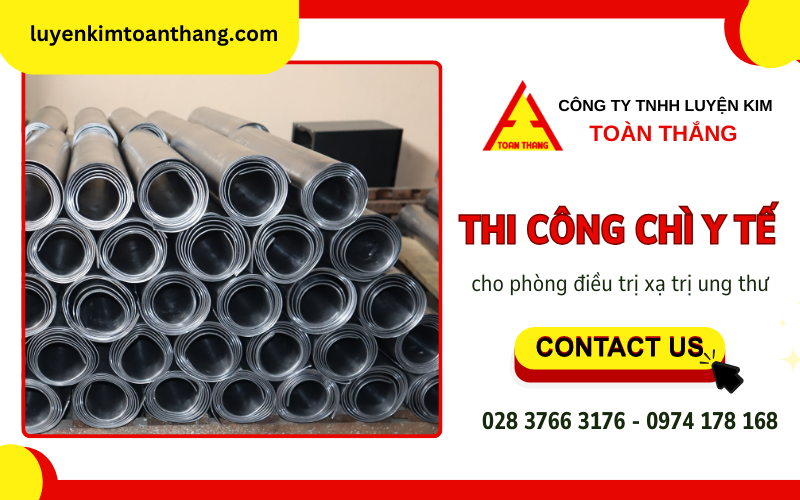 thi công chì y tế